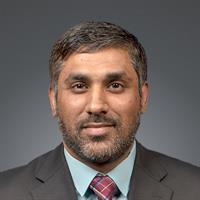 portrait of Taha Ansari, MD